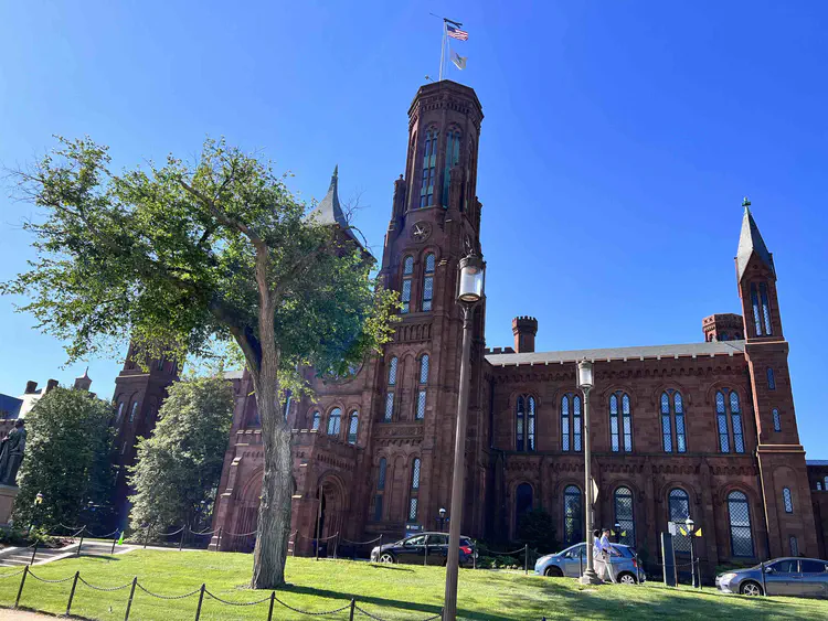 The Smithsonian Castle.